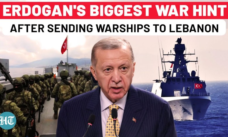 On Cam: Erdogan’s Biggest Israel War Hint After Sending Turkey Warships To Lebanon | Iran, Hezbollah On Cam: Erdogan’s Biggest Israel War Hint After Sending Turkey Warships To Lebanon | Iran, Hezbollah