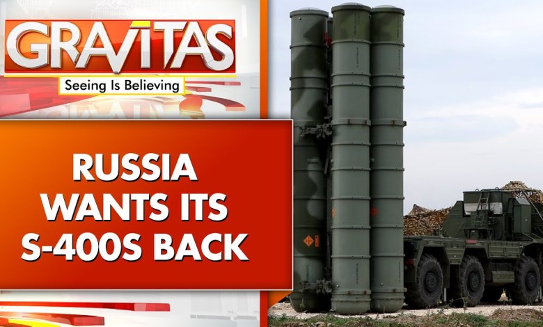 Russia Offers to Buy Back S-400 Air Defense Systems from Turkey | GRAVITAS Russia Offers to Buy Back S-400 Air Defense Systems from Turkey | GRAVITAS