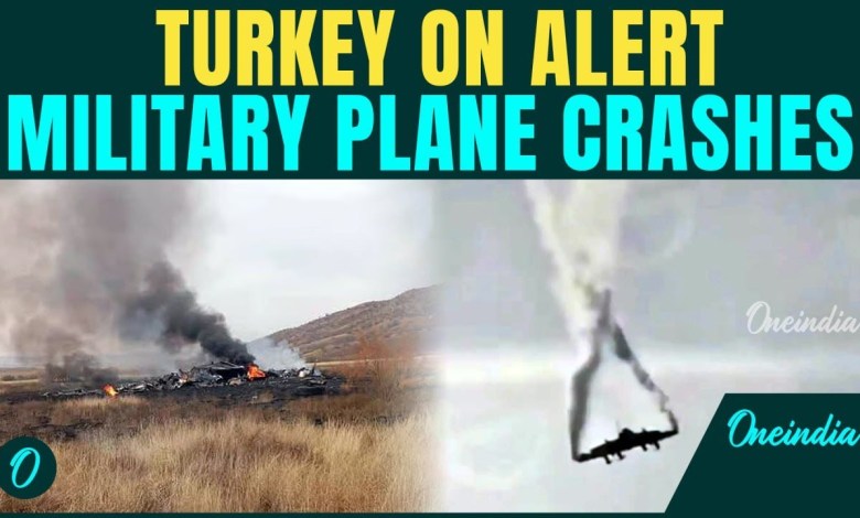 Turkey BREAKING: Military Plane C-130 CRASHES near Azerbaijan-Georgia Border | SHOCKING Visuals Turkey BREAKING: Military Plane C-130 CRASHES near Azerbaijan-Georgia Border | SHOCKING Visuals