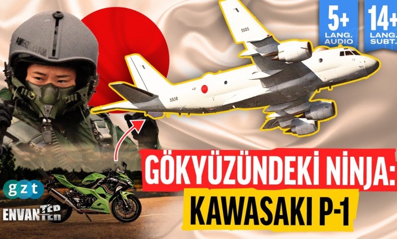 Japan is back: How was the giant police station plane Kawasaki P-1 produced? Japan is back: How was the giant police station plane Kawasaki P-1 produced?