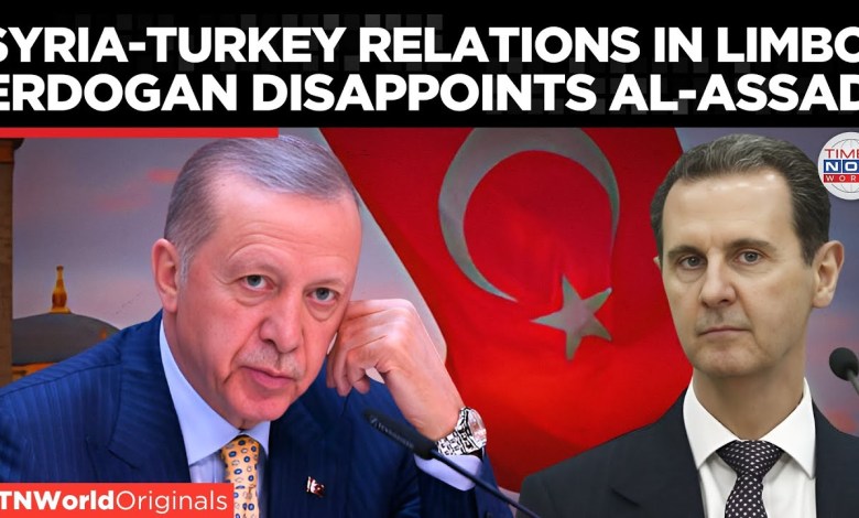Turkey’s Erdogan Disappoints Syrian Assad with Frozen Communication | Times Now World Turkey’s Erdogan Disappoints Syrian Assad with Frozen Communication | Times Now World
