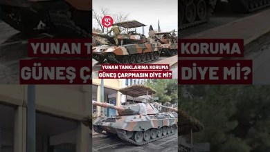 UCAV protection for Greek tanks (!) UCAV protection for Greek tanks (!)