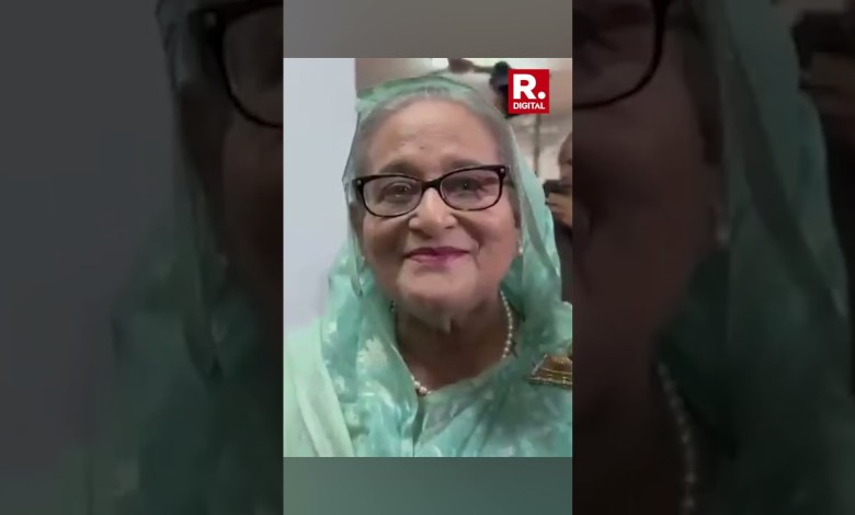 Bangladesh PM Sheikh Hasina says, ‘India is our trusted friend’ Bangladesh PM Sheikh Hasina says, ‘India is our trusted friend’