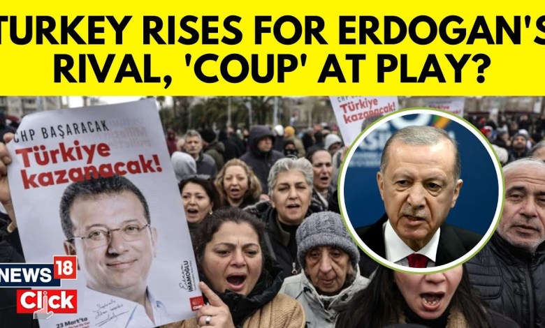 Turkey News | Thousands Protest In Turkey Against Istanbul Mayor Imamoglu’s Arrest | Erdogan | N18G Turkey News | Thousands Protest In Turkey Against Istanbul Mayor Imamoglu’s Arrest | Erdogan | N18G