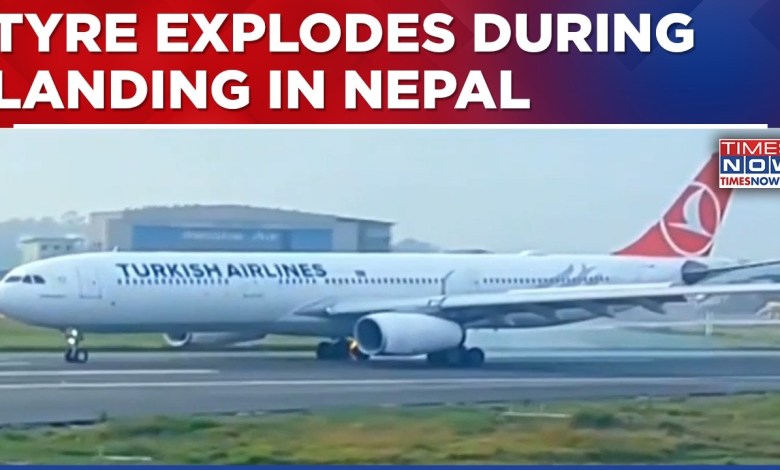 Nepal Breaking News: Turkish Aircraft’s Tyre Catches Fire, Emergency Landing At Kathmandu Airport Nepal Breaking News: Turkish Aircraft’s Tyre Catches Fire, Emergency Landing At Kathmandu Airport