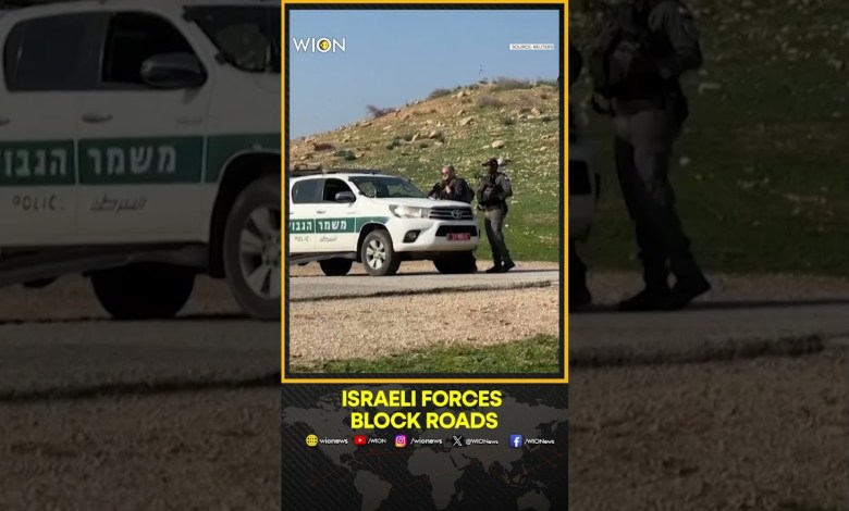 Israel War: Israeli Forces Block Road Near Shooting Attack Scene | World News Israel War: Israeli Forces Block Road Near Shooting Attack Scene | World News
