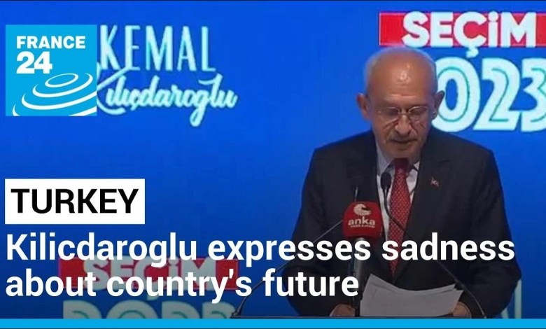 Turkey: Kemal Kilicdaroglu expresses sadness about country’s future • FRANCE 24 English Turkey: Kemal Kilicdaroglu expresses sadness about country’s future • FRANCE 24 English