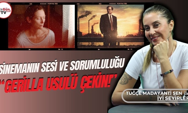 “THEREFORE PULL GUERILLA METHOD!” | Tuğçe Madayanti evaluated the monopolization in the cinema industry “THEREFORE PULL GUERILLA METHOD!” | Tuğçe Madayanti evaluated the monopolization in the cinema industry