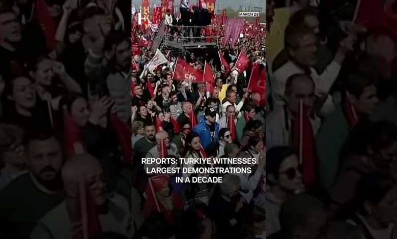 Turkey: Hundreds of Thousands Protest Against Istanbul Mayor’s Arrest | N18G Turkey: Hundreds of Thousands Protest Against Istanbul Mayor’s Arrest | N18G