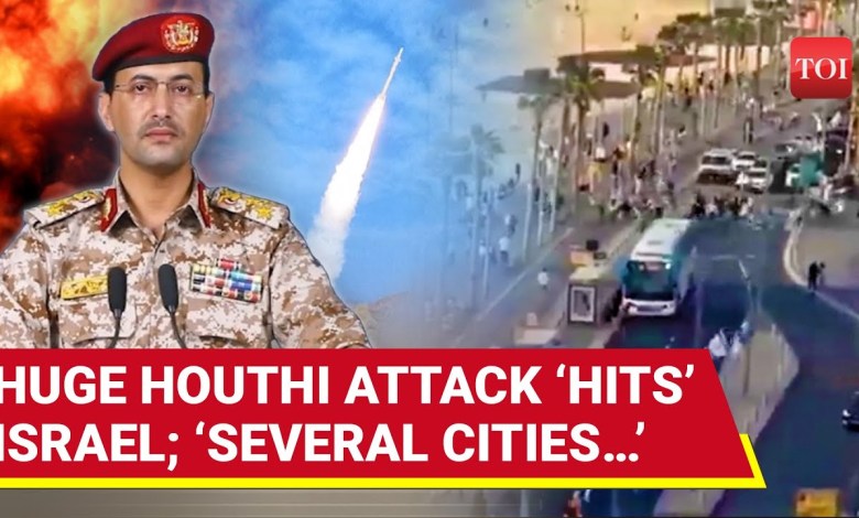 Tel Aviv, Jerusalem Under Attack; Houthis Rain Missiles, DEFY Trump | Panic Grips Israeli Cities Tel Aviv, Jerusalem Under Attack; Houthis Rain Missiles, DEFY Trump | Panic Grips Israeli Cities