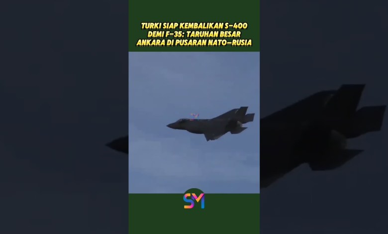 Türkiye Ready to Return S-400s in favor of F-35s: Ankara’s Big Bet in NATO–Russia Vortex Türkiye Ready to Return S-400s in favor of F-35s: Ankara’s Big Bet in NATO–Russia Vortex