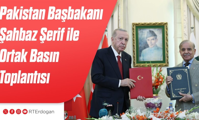 Pakistani Prime Minister Şahbaz Şerif’s signing ceremony and joint press conference Pakistani Prime Minister Şahbaz Şerif’s signing ceremony and joint press conference