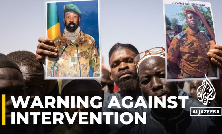 Burkina Faso and Mali warn against foreign intervention after Niger coup Burkina Faso and Mali warn against foreign intervention after Niger coup