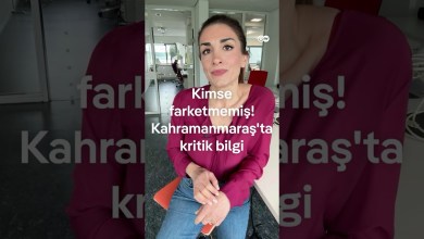 Unnoticeable detail! Kahramanmaraş school attack Unnoticeable detail! Kahramanmaraş school attack