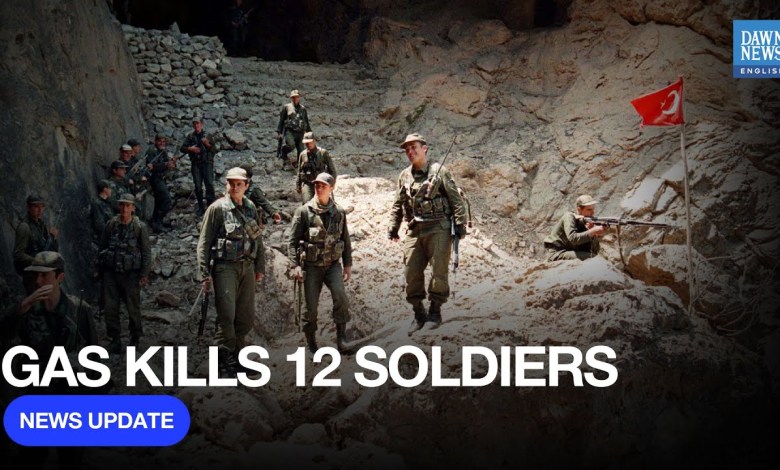 12 Turkish Soldiers Die In Methane Gas Incident During Cave Search In Iraq | Dawn News English 12 Turkish Soldiers Die In Methane Gas Incident During Cave Search In Iraq | Dawn News English