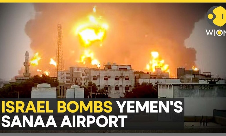 Israel-Houthi Conflict: Fresh Israeli Strikes On Yemen’s Sanaa Airport | World News | WION Israel-Houthi Conflict: Fresh Israeli Strikes On Yemen’s Sanaa Airport | World News | WION