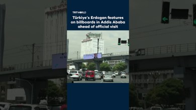 Türkiye’s Erdogan features on billboards in Addis Ababa ahead of official visit Türkiye’s Erdogan features on billboards in Addis Ababa ahead of official visit