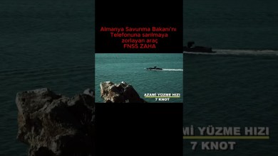 ZAHA, the Turkish Defense Industry Vehicle that Forced the German Minister of Defense to the Phone – Armored Amphibious Assault Vehicle ZAHA, the Turkish Defense Industry Vehicle that Forced the German Minister of Defense to the Phone – Armored Amphibious Assault Vehicle