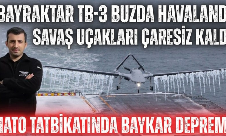 BREAKING NEWS..! Bayraktar TB-3 Took Off, Fighter Planes Left Desperate! TB-3 Shock in NATO Exercise BREAKING NEWS..! Bayraktar TB-3 Took Off, Fighter Planes Left Desperate! TB-3 Shock in NATO Exercise