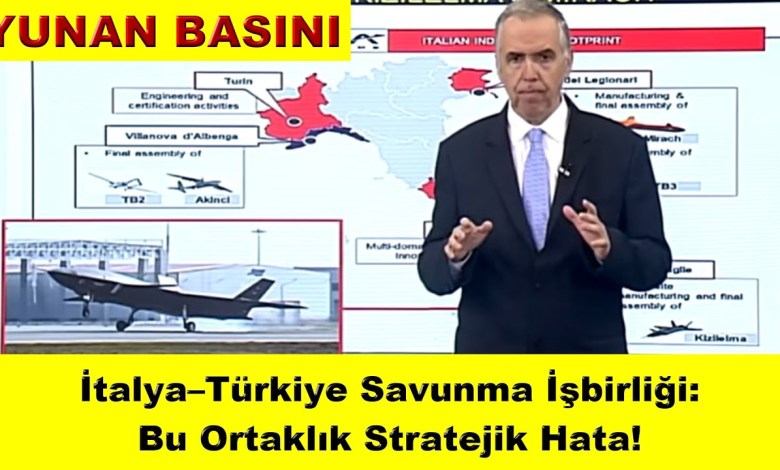 Italy–Türkiye Defense Cooperation: This Partnership is a Strategic Mistake! Italy–Türkiye Defense Cooperation: This Partnership is a Strategic Mistake!