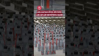A show of strength from ASELSAN: Mass production LGK-82s are ready for shipment! A show of strength from ASELSAN: Mass production LGK-82s are ready for shipment!