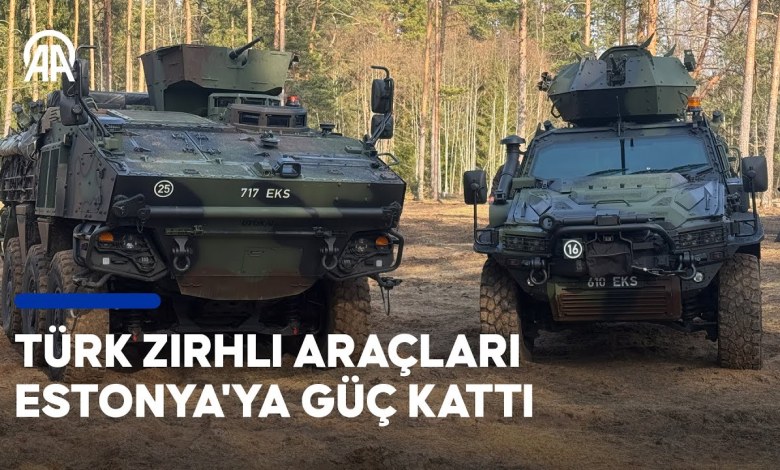 Arma 6×6 and NMS Yörük 4×4 field | Turkish armored vehicles added strength to Estonia Arma 6×6 and NMS Yörük 4×4 field | Turkish armored vehicles added strength to Estonia
