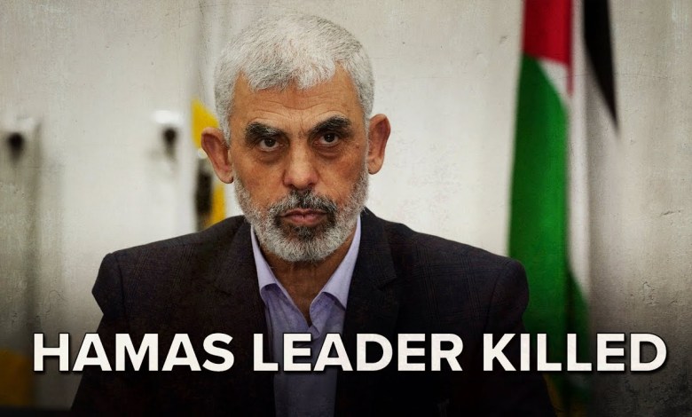 Yahya Sinwar Killed | Christian World News – October 18, 2024 Yahya Sinwar Killed | Christian World News – October 18, 2024