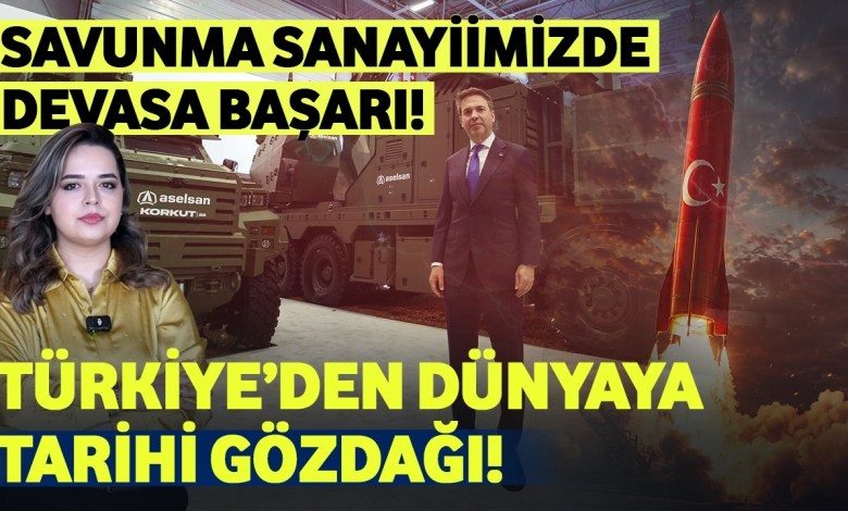 Giant Body Show from Türkiye! Historical Success in the Defense Industry! Giant Body Show from Türkiye! Historical Success in the Defense Industry!