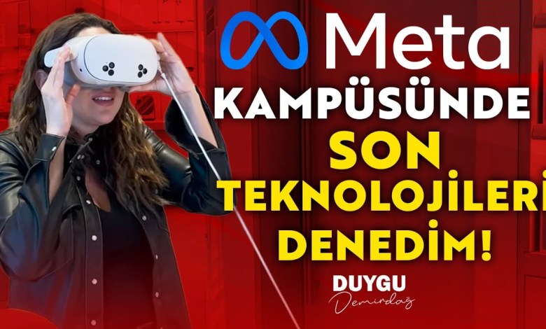 I Went to META’s Main Campus! I Tried the Latest Technologies for You! | Duygu Demirdağ | Come With Me I Went to META’s Main Campus! I Tried the Latest Technologies for You! | Duygu Demirdağ | Come With Me