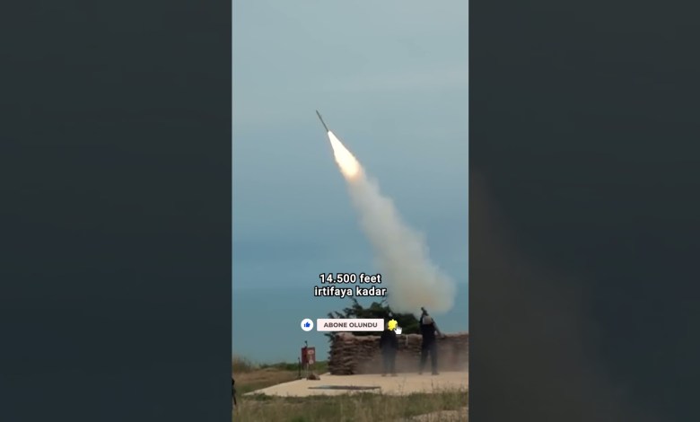 Shoulder-Launched Missile SUNGUR – Defense Industry Latest Developments #shorts Shoulder-Launched Missile SUNGUR – Defense Industry Latest Developments #shorts