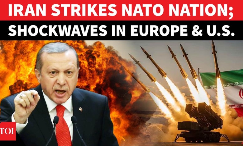 Iran Unleashes First Ballistic Missile Attack On NATO Territory; Bloc In Action, Turkey Rains Fire Iran Unleashes First Ballistic Missile Attack On NATO Territory; Bloc In Action, Turkey Rains Fire