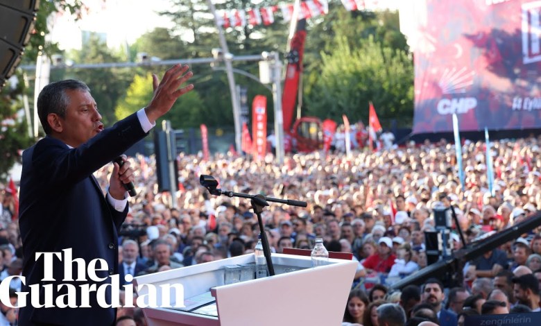 Tens of thousands protest in Ankara over Turkey’s crackdown on opposition Tens of thousands protest in Ankara over Turkey’s crackdown on opposition