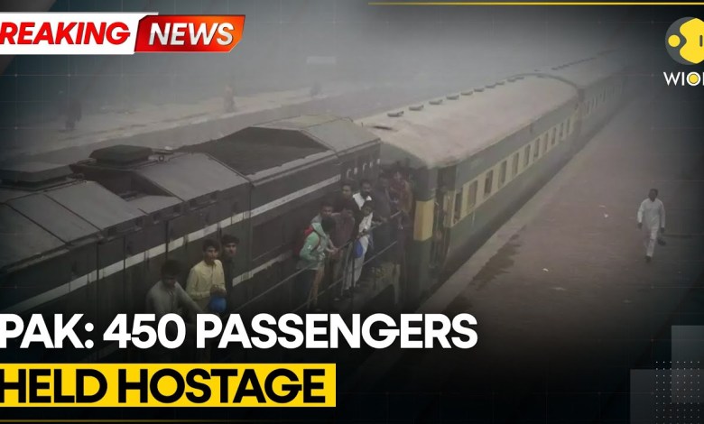 BREAKING | Pakistan: 450 Passengers Held Hostage; Train Hijacked | World News | WION BREAKING | Pakistan: 450 Passengers Held Hostage; Train Hijacked | World News | WION