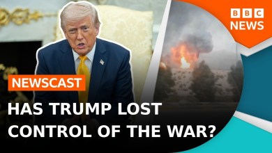 Has President Trump lost control of the war in Iran? | BBC Newscast Has President Trump lost control of the war in Iran? | BBC Newscast
