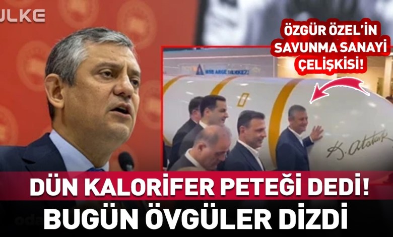 Yesterday He Said About the Radiator, Today He Praised It! Özgür Özel’s ‘Defense Industry’ Contradiction Yesterday He Said About the Radiator, Today He Praised It! Özgür Özel’s ‘Defense Industry’ Contradiction