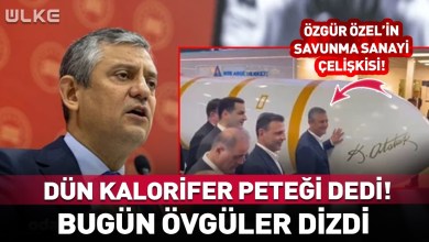 Yesterday He Said About the Radiator, Today He Praised It! Özgür Özel’s ‘Defense Industry’ Contradiction Yesterday He Said About the Radiator, Today He Praised It! Özgür Özel’s ‘Defense Industry’ Contradiction