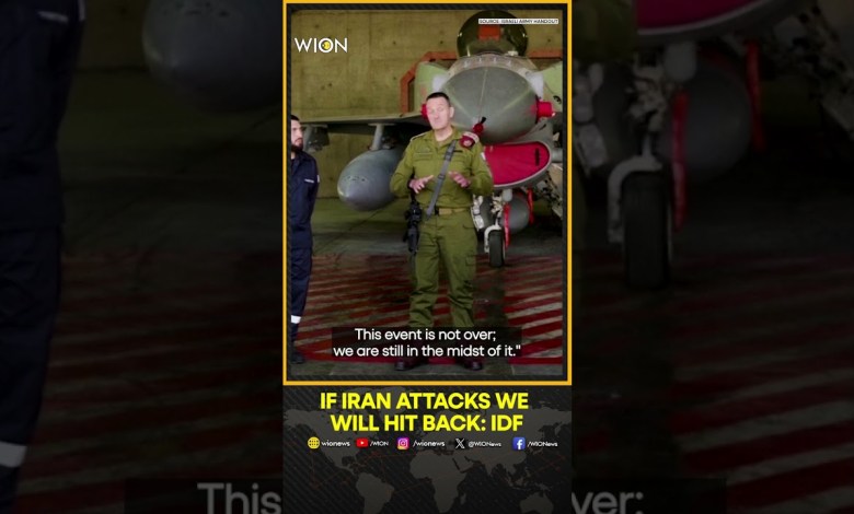 If Iran Attacks We Will Hit Back With Capabilities That We Did Not Even Use Last Time: IDF Chief If Iran Attacks We Will Hit Back With Capabilities That We Did Not Even Use Last Time: IDF Chief