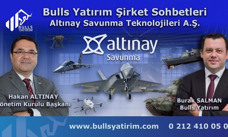 Bulls Investment Company Talks – Altınay Defense Technologies Inc. Bulls Investment Company Talks – Altınay Defense Technologies Inc.