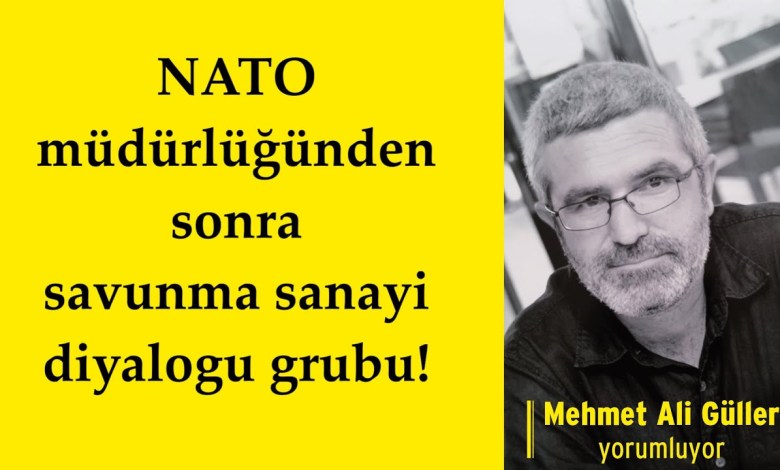 Defense industry dialogue group after NATO directorate! Defense industry dialogue group after NATO directorate!