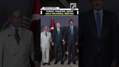 Leaders of Turkey, Pakistan, Qatar hold trilateral meeting on sidelines of diplomacy forum Leaders of Turkey, Pakistan, Qatar hold trilateral meeting on sidelines of diplomacy forum