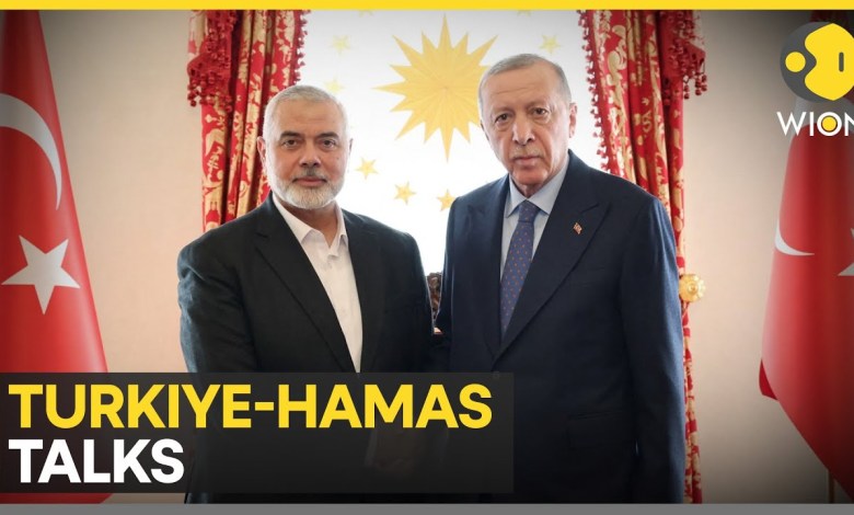 Israel war: Erdogan meets Hamas leader, first meeting since Israel’s Gaza campaign | WION News Israel war: Erdogan meets Hamas leader, first meeting since Israel’s Gaza campaign | WION News