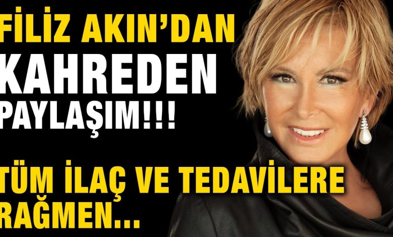 Shocking Sharing by Filiz Akın! Despite all the drugs and treatments… Shocking Sharing by Filiz Akın! Despite all the drugs and treatments…