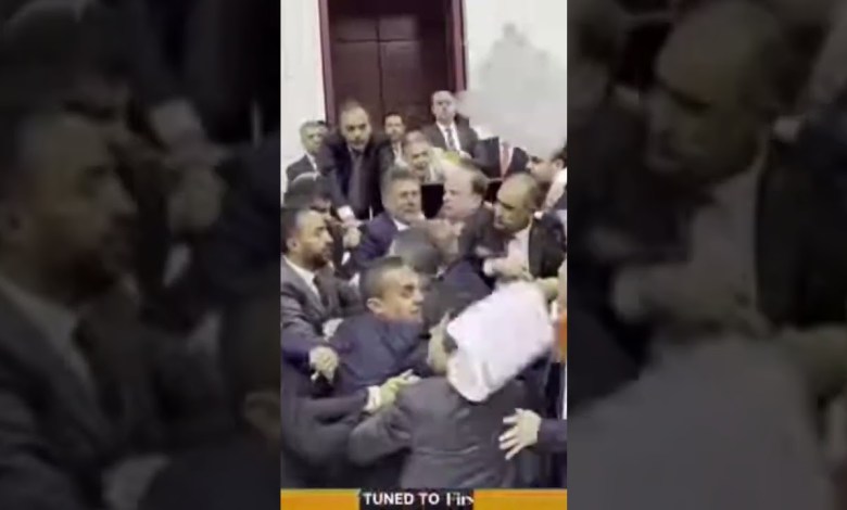 Turkey Parliament Brawl | #news #turkey #breakingnews #headlines #breaking #usa #firstpost #newslive Turkey Parliament Brawl | #news #turkey #breakingnews #headlines #breaking #usa #firstpost #newslive