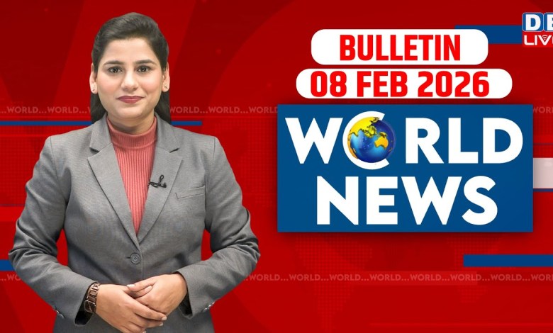 World News | News from abroad 08 February 2026 | Donald Trump venezuela news | America #dblive World News | News from abroad 08 February 2026 | Donald Trump venezuela news | America #dblive