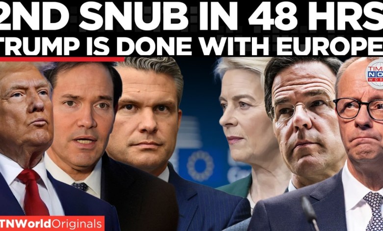 US ABANDONING EUROPE? Rubio Skips Critical Ukraine Meeting in Munich | World News US ABANDONING EUROPE? Rubio Skips Critical Ukraine Meeting in Munich | World News