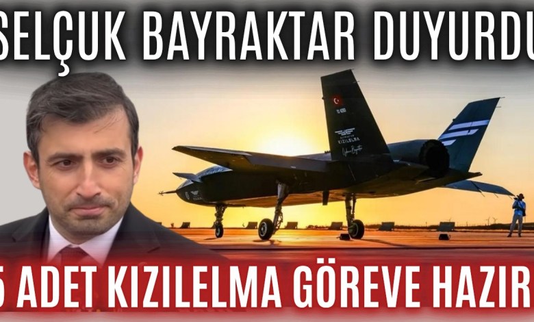 SELÇUK BAYRAKTAR ANNOUNCED: 5 RED APPLE READY FOR DUTY! SELÇUK BAYRAKTAR ANNOUNCED: 5 RED APPLE READY FOR DUTY!