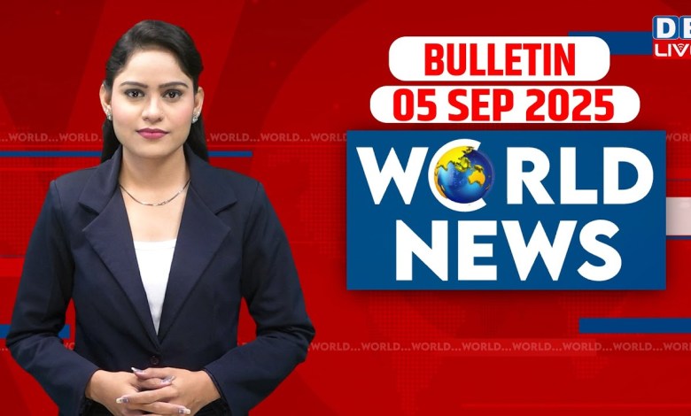 World News | News abroad. 5 September 2025 | Donald Trump | International News | Russia ukraine war World News | News abroad. 5 September 2025 | Donald Trump | International News | Russia ukraine war