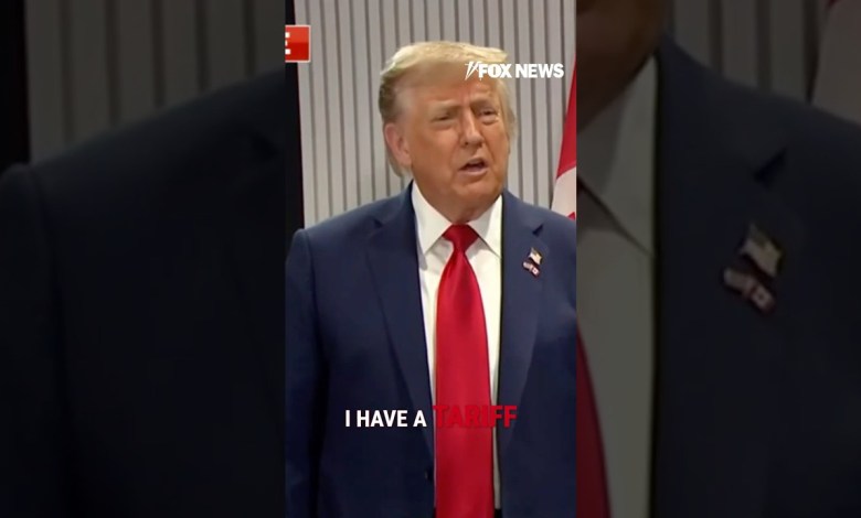 Trump: This is holding up the tariff deal #shorts #world #news #usa #fox #canada #tariffs #trade Trump: This is holding up the tariff deal #shorts #world #news #usa #fox #canada #tariffs #trade