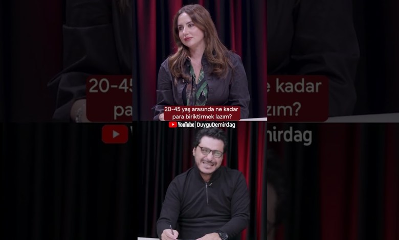 How much money do you need to save between 20 and 45 years of age? #SHORTS How much money do you need to save between 20 and 45 years of age? #SHORTS