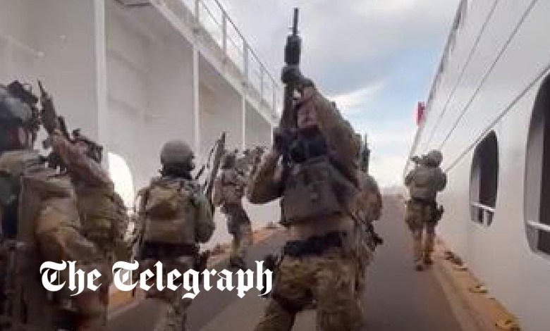 Italian commandos storm Turkish ship to foil migrant hijackers Italian commandos storm Turkish ship to foil migrant hijackers